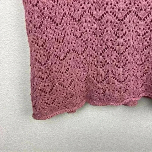 AXCESS Crochet Knit Top - Picture 10 of 12
